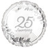 16" 25th Anniversary Foil Balloon