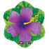 18" PURPLE HIBISCUS BALLOON