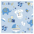 Baby Boy Elephant Jumbo Gift Wrap Roll