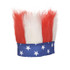 Red White Blue Patrotic Crazy Hair Wig