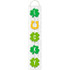 Charming Multicolor "Lucky" Plank Sign