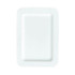 Premium Plastic Appetizer Plates - White