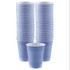 Plastic Cups Pastel Blue, 18 Oz