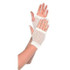 Short Fishnet Gloves - White