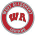 4-ft West Allegheny Indians Jointed Spirit Banner