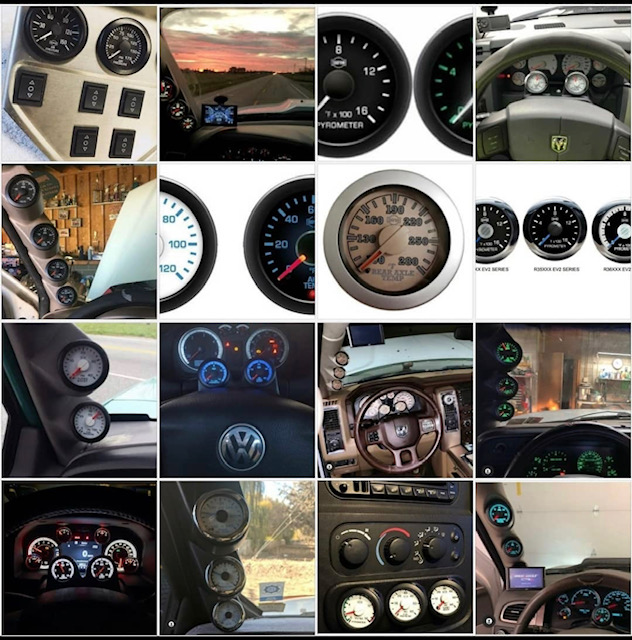 The difference between gauges lines Standard EV vs. EV² and Performax