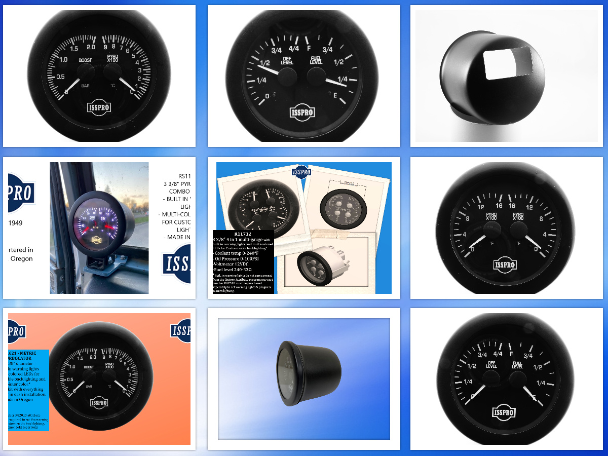 ISSPRO Inc EV² MultiGauges ISSPRO Inc.