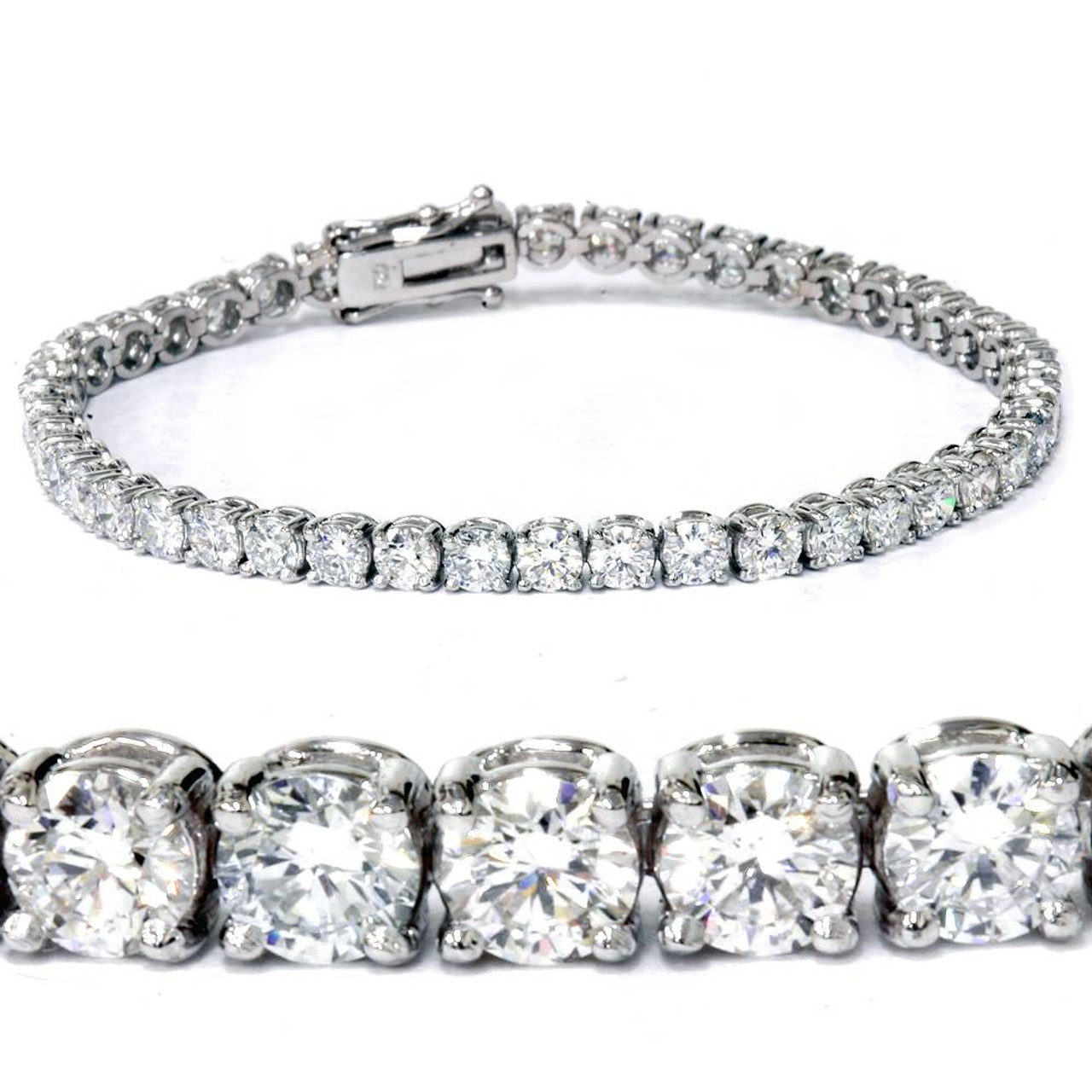 7-Carat Diamond Line Bracelet - Pav & Broome Fine Jewelry