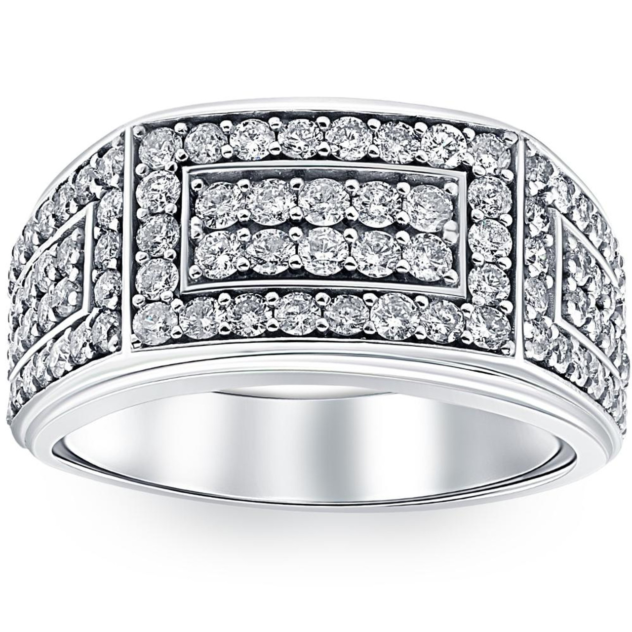 Mens 10k store diamond rings