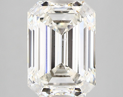 3.33-Carat Emerald Lab Grown Diamond
