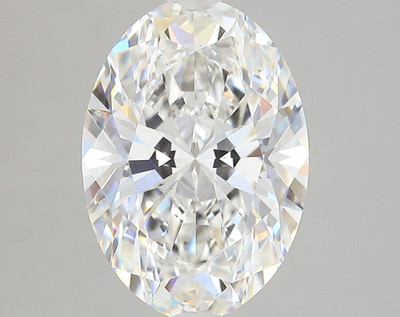 3.44-Carat Oval Lab Grown Diamond