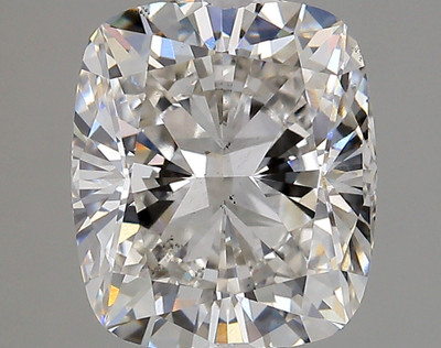 3.43-Carat Cushion Lab Grown Diamond