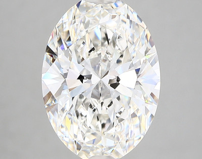 3.69-Carat Oval Lab Grown Diamond