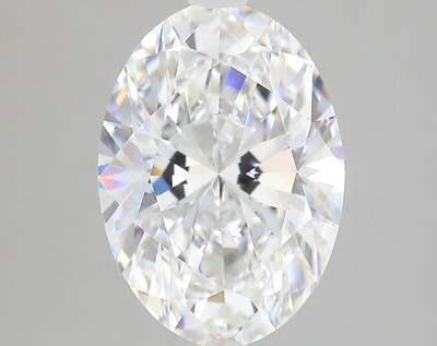 3.23-Carat Oval Lab Grown Diamond