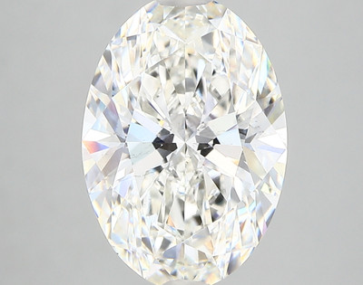 3.64-Carat Oval Lab Grown Diamond
