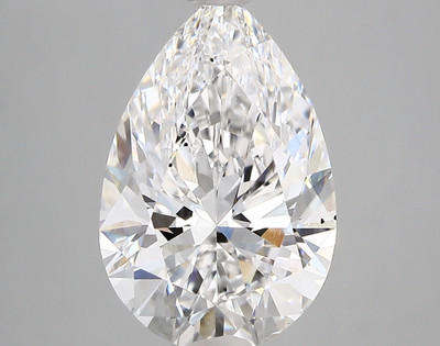 3.73-Carat Pear Lab Grown Diamond