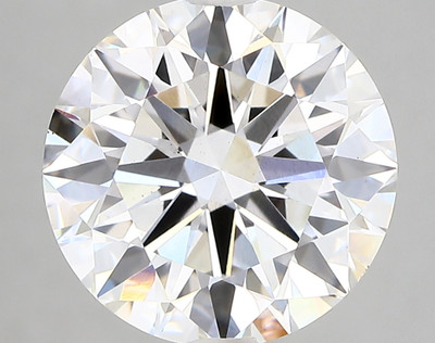 4.13-Carat Round Lab Grown Diamond
