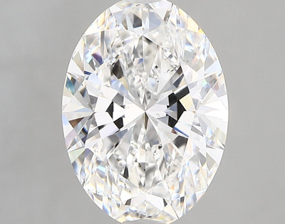 3.18-Carat Oval Lab Grown Diamond