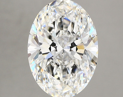 3.21-Carat Oval Lab Grown Diamond