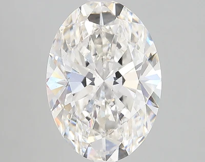3.28-Carat Oval Lab Grown Diamond