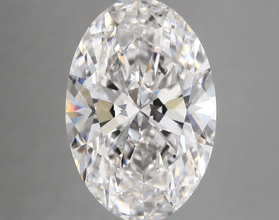 4.18-Carat Oval Lab Grown Diamond