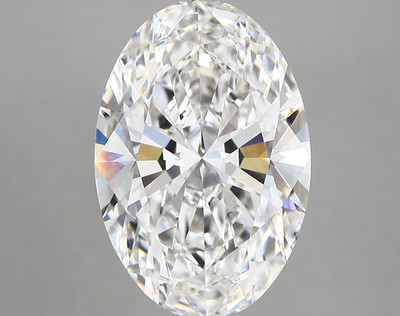 4.44-Carat Oval Lab Grown Diamond