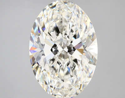 5.26-Carat Oval Lab Grown Diamond