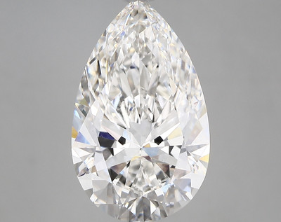 5.27-Carat Pear Lab Grown Diamond