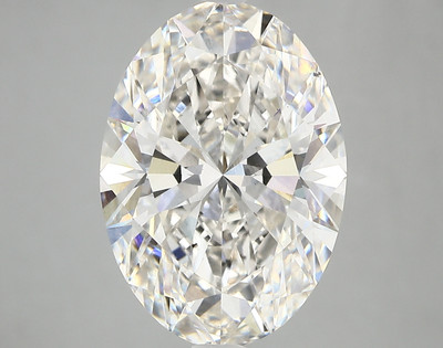 5.62-Carat Oval Lab Grown Diamond