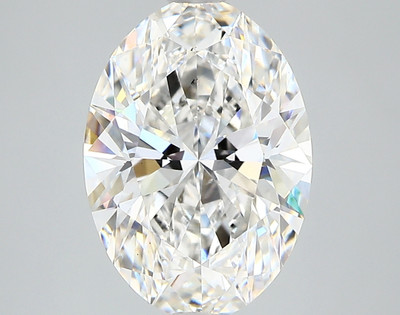 3.66-Carat Oval Lab Grown Diamond