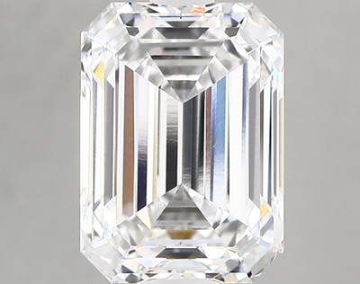 3.68-Carat Emerald Lab Grown Diamond