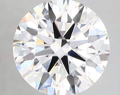 2.84-Carat Round Lab Grown Diamond