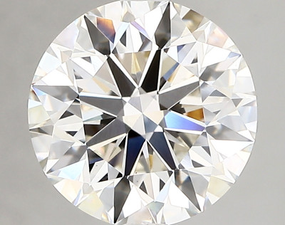 3.02-Carat Round Lab Grown Diamond