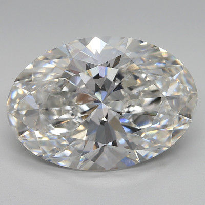 10.44-Carat Oval Lab Grown Diamond