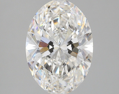 3.79-Carat Oval Lab Grown Diamond