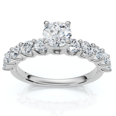 2Ct Diamond Engagement Ring 14k Gold Lab Grown
