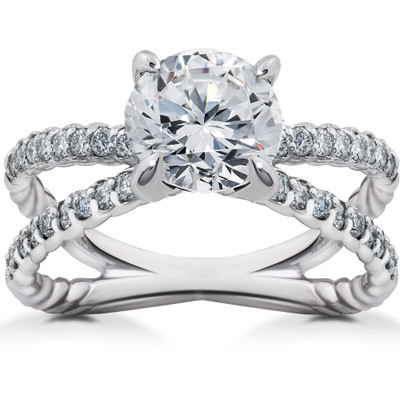 3/8ct Diamond Isabella Engagement Ring Setting