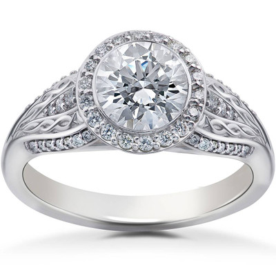 1/4 ct Lab Grown Diamond Zoe Engagement Ring Setting