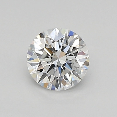 0.46-Carat Round Lab Grown Diamond