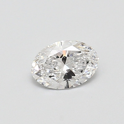0.46-Carat Oval Lab Grown Diamond