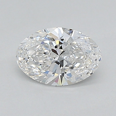0.46-Carat Oval Lab Grown Diamond