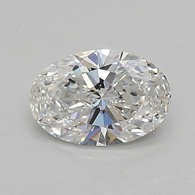 0.46-Carat Oval Lab Grown Diamond