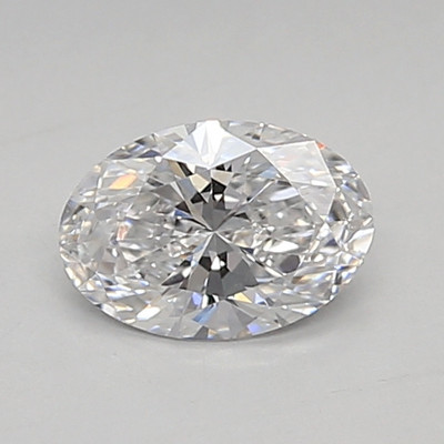 0.46-Carat Oval Lab Grown Diamond