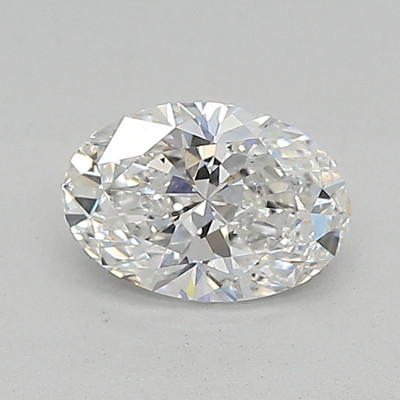 0.48-Carat Oval Lab Grown Diamond
