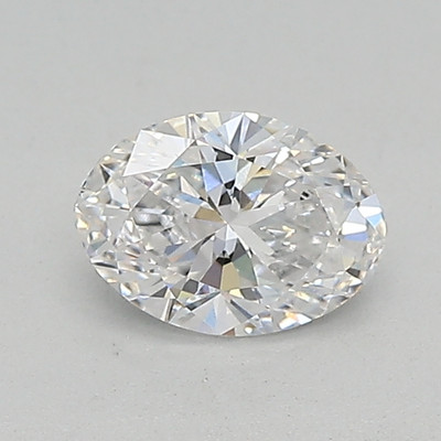 0.48-Carat Oval Lab Grown Diamond