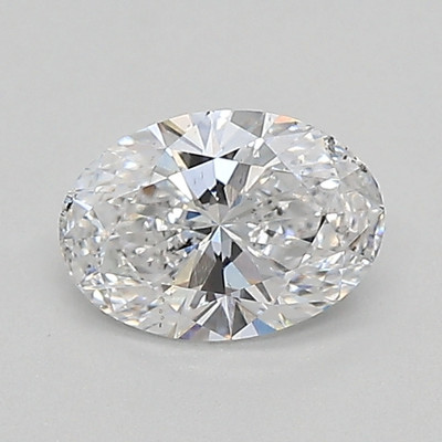 0.51-Carat Oval Lab Grown Diamond