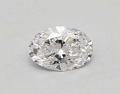 0.38-Carat Oval Lab Grown Diamond