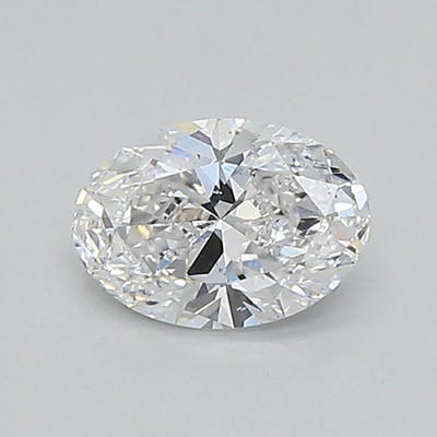 0.42-Carat Oval Lab Grown Diamond
