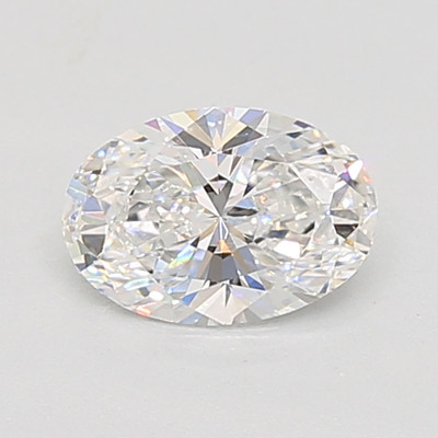 0.56-Carat Oval Lab Grown Diamond