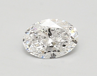 0.56-Carat Oval Lab Grown Diamond